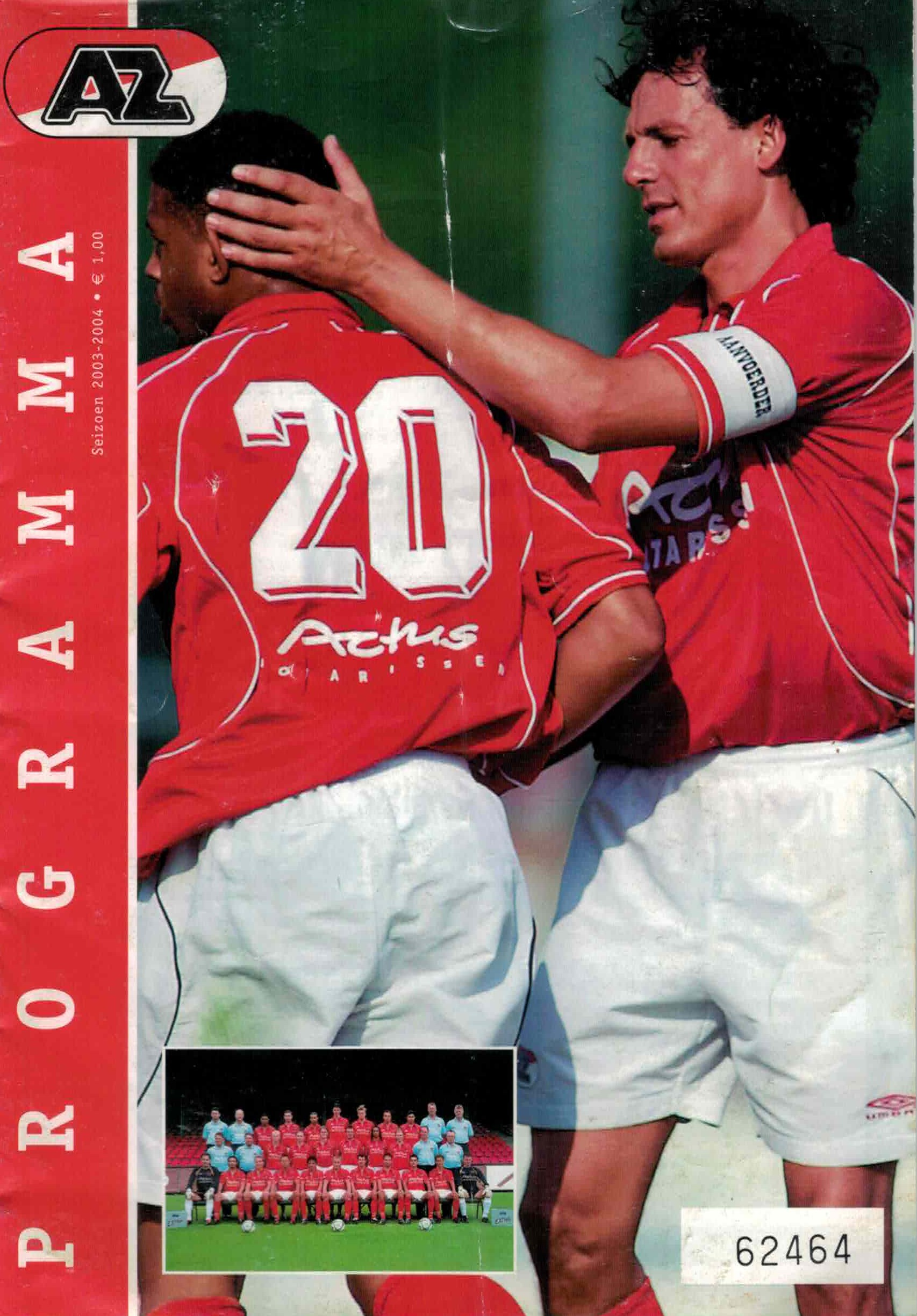 AZ Programma 20-sep-2003 Heerenveen